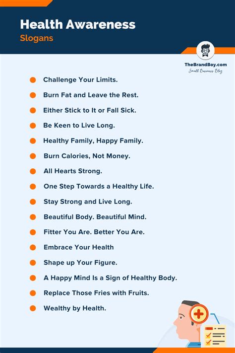 slogan about health|860+ Catchy Health Awareness Slogans (Generator + Guide).